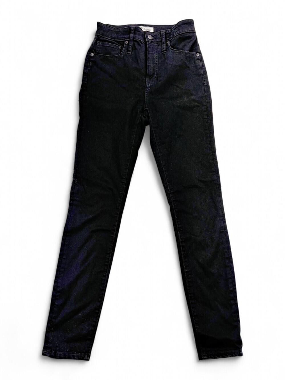 Madewell Curvy High-Rise Skinny Jeans Black Size 26